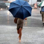 Meteorologists are expecting severe storms to hit at around noon on Monday.