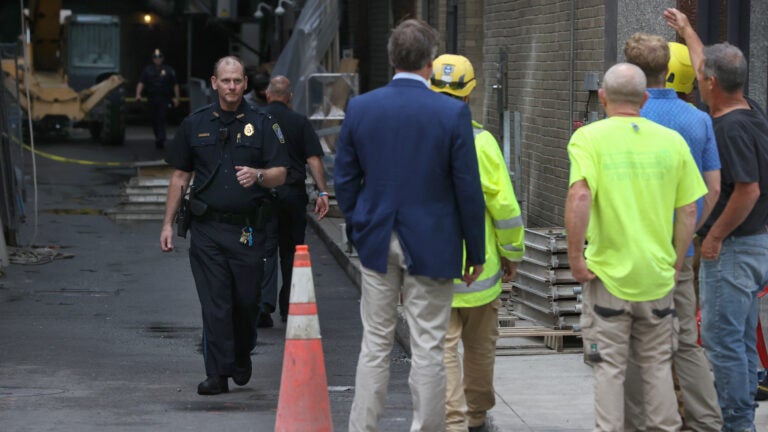 Worker dead after falling from scaffolding at Boston theater