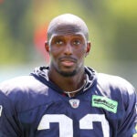 Patriots Devin McCourty walls along the field after training camp. The New England Patriots held training camp at their Gillette Stadium practice fields.