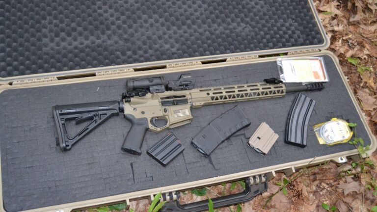 2 arrested after police find AR-style ‘ghost gun’ in Hingham woods