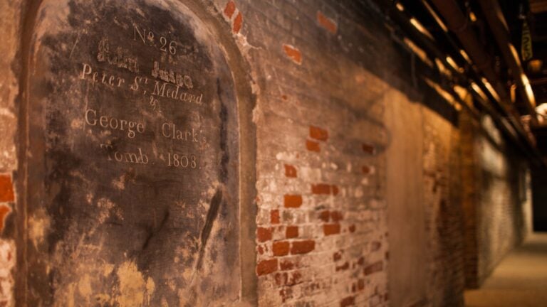 What we saw on a tour of the crypt beneath Old North Church