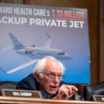 Sen. Bernie Sanders, I-Vt., speaks during a Senate Health, Education, Labor, and Pensions hearing.