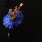 Michaela DePrince rehearses for her lead role in Le Corsaire in Johannesburg.