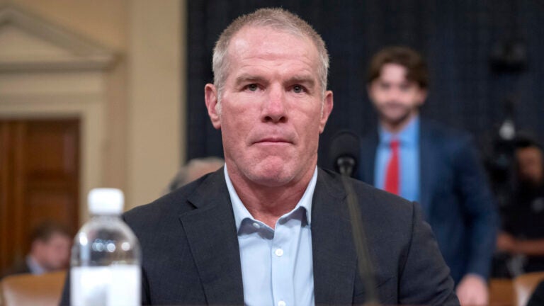 Retired NFL quarterback Brett Favre says he has Parkinson’s disease