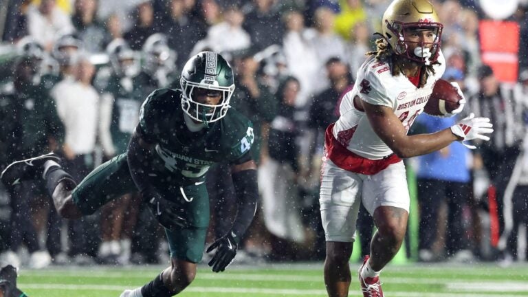 BC catches up and wins emotional Red Bandanna Game against MSU