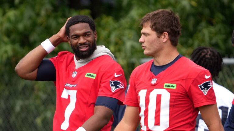 Most analysts agree with Patriots' decision to still start Jacoby Brissett, but differ on when Drake Maye should start