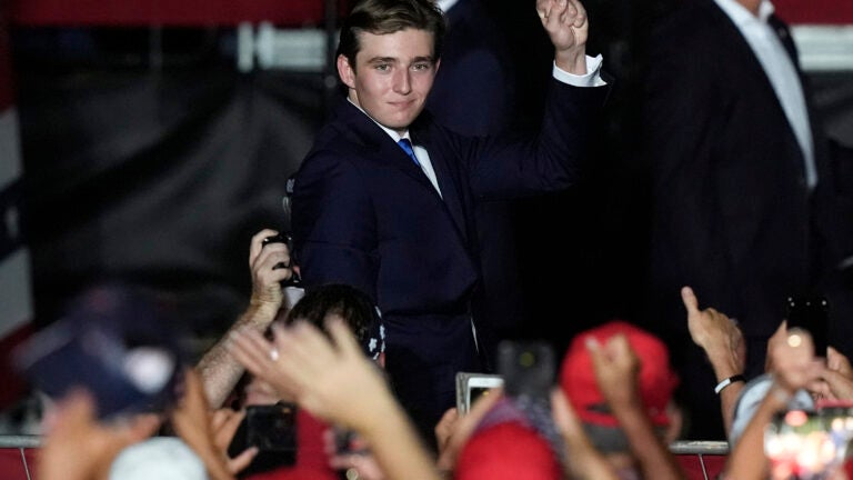 Barron Trump is now attending this East Coast university