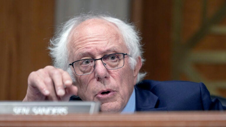 Sen. Bernie Sanders, I-Vt., speaks during a Senate Health, Education, Labor, and Pensions Committee business meeting on Capitol Hill, Thursday, Sept. 19, 2024, in Washington. Steward