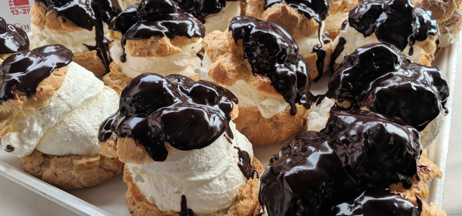 Cream puffs at The Big E.