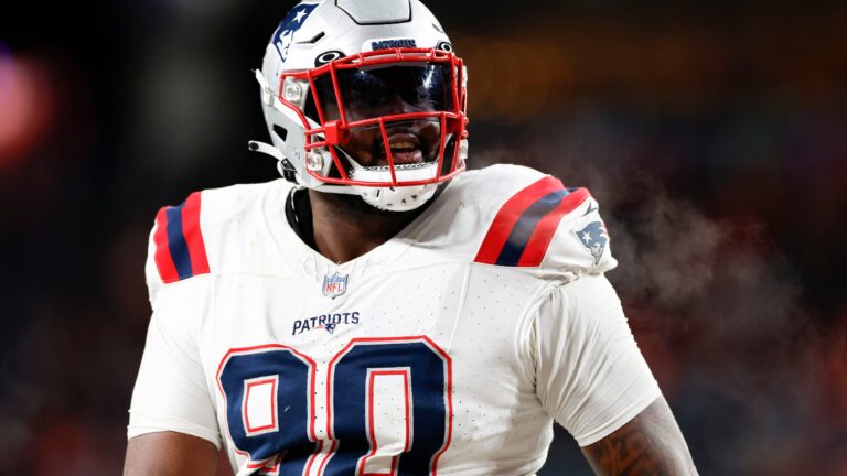 Sidelined defensive tackle Christian Barmore is staying engaged with Patriots