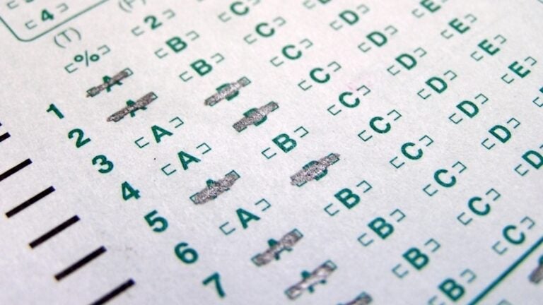 A standardized test.