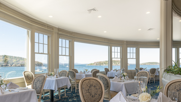 The Reading Room Restaurant in Bar Harbor, Maine.