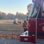 Authorities used a medical helicopter to rescue a hiker with “significant injuries” at the Rocky Narrows Reservation over the weekend.