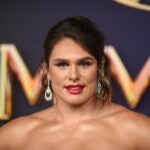 Ilona Maher arrives at the 76th Primetime Emmy Awards in Los Angeles.