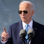 President Joe Biden speaks during an event about his Investing in America agenda, Tuesday, Oct. 29, 2024, at the Dundalk Marine Terminal in Baltimore.