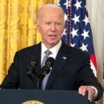 President Joe Biden is set to visit a college in New Hampshire on Tuesday.