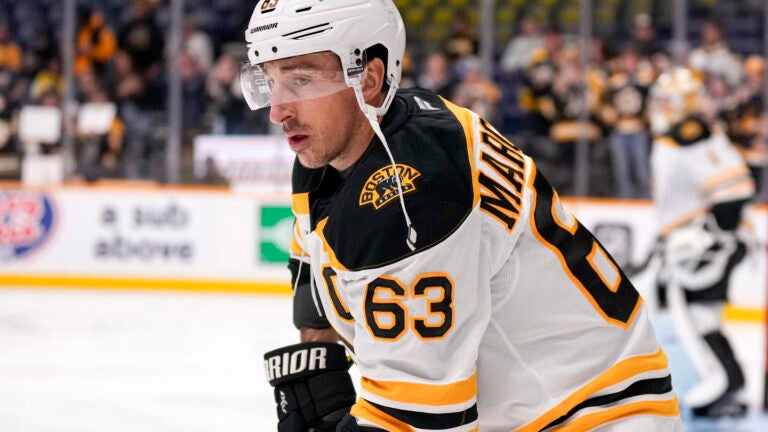 Marchand says report he’s close to signing 3-year deal is ‘false'