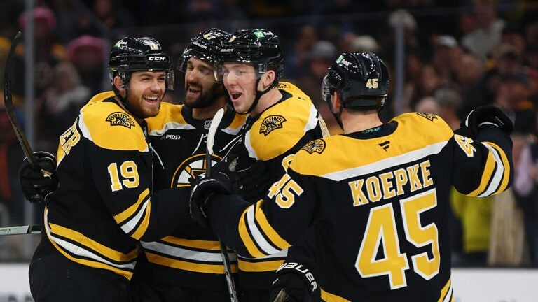 Bruins’ 4th line has been hockey’s best trio so far this year