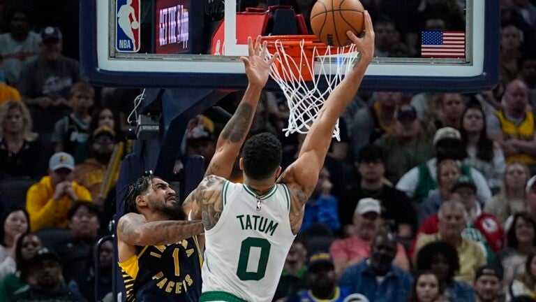 Jayson Tatum, Celtics rebound but fall to Pacers in overtime