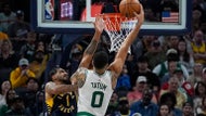 Jayson Tatum, Celtics rally but fall to Pacers in overtime
