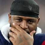 New England Patriots defensive tackle Davon Godchaux during the first half of an NFL preseason football game against the Philadelphia Eagles, Thursday, Aug. 15, 2024, in Foxborough, Mass.