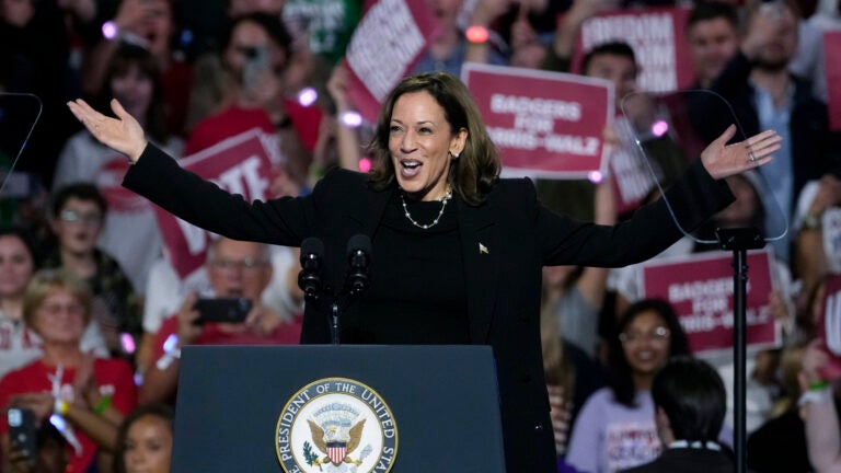 Harris vows to ‘represent all Americans’ after Biden’s ‘trash’ remark