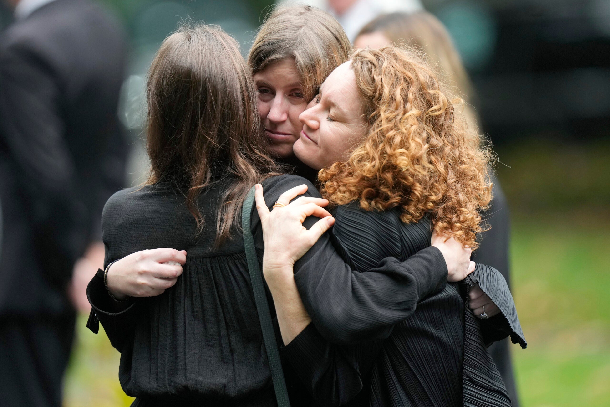 Members of the Kennedy family gather for funeral of Ethel Kennedy