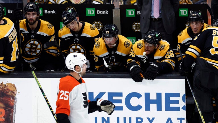 What to remember from Bruins-Flyers: frustrations set in