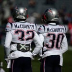 Devin and Jason McCourty Patriots 2018