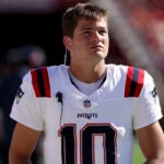 Drake Maye Patriots quarterback