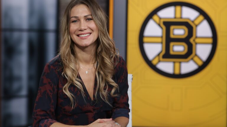 Sophia Jurksztowicz says goodbye to Bruins TV