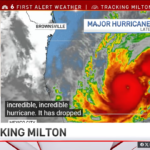 John Morales went viral after choking up on air while discussing Hurricane Milton.