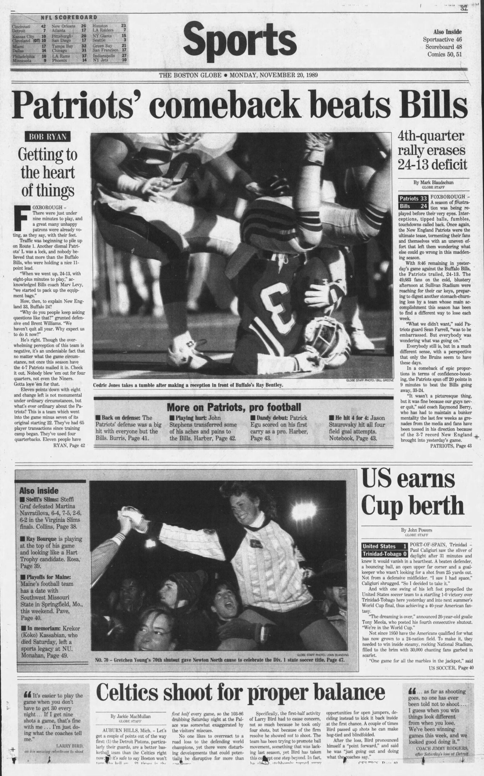 Futebol dos EUA de 1989