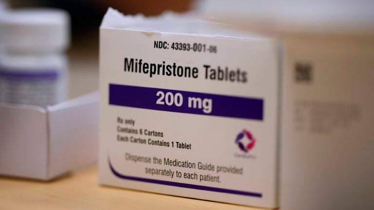 Mifepristone tablets.