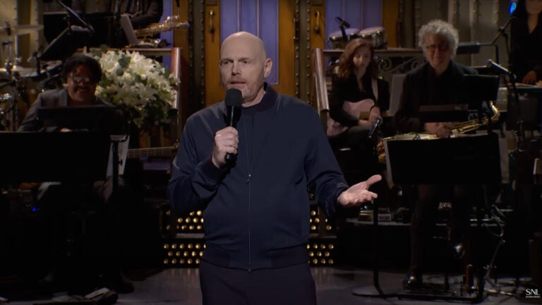 Bill Burr hosted the November 9 episode of "SNL," with musical guest mk.gee.