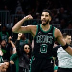 Celtics three point shooting Jayson Tatum