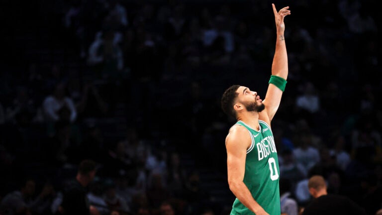 Jayson Tatum talks about the Celtics’ redemptive win over Nets