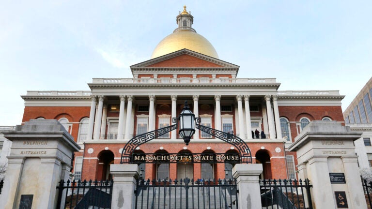 FILE - The Massachusetts Statehouse is seen, Jan. 2, 2019, in Boston.