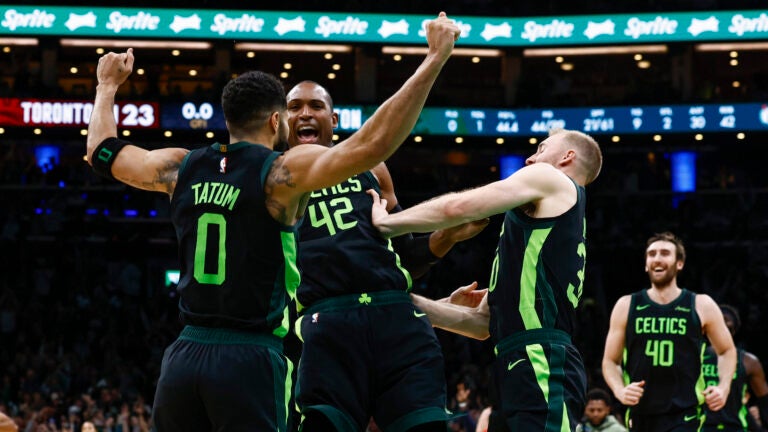 Jayson Tatum’s buzzer beater lifts Celtics over scrappy Raptors in OT: 6 takeaways