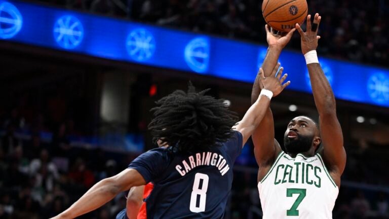 Jaylen Brown Scores 31 Points To Help Celtics Outlast Wizards