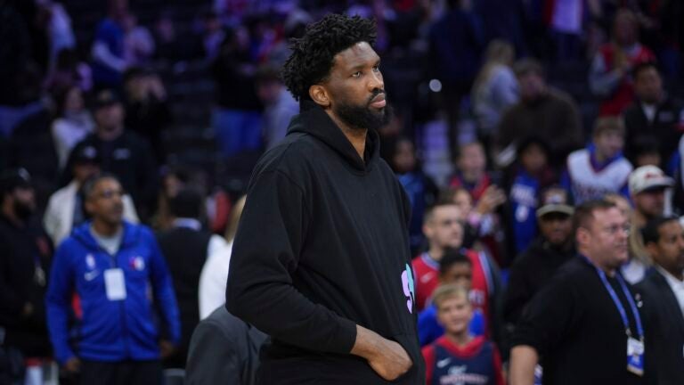 Joel Embiid Verbally Confronts, Then Shoves, Philadelphia Reporter