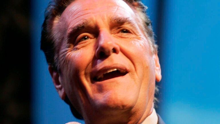 FILE - Chuck Woolery hosts a special premiere of the "$250,000 Game Show Spectacular" at the Las Vegas Hilton Saturday, Oct. 13, 2007, in Las Vegas.