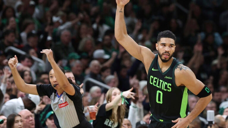 Jayson Tatum traveled before making game winner to lift Boston over Toronto, NBA says