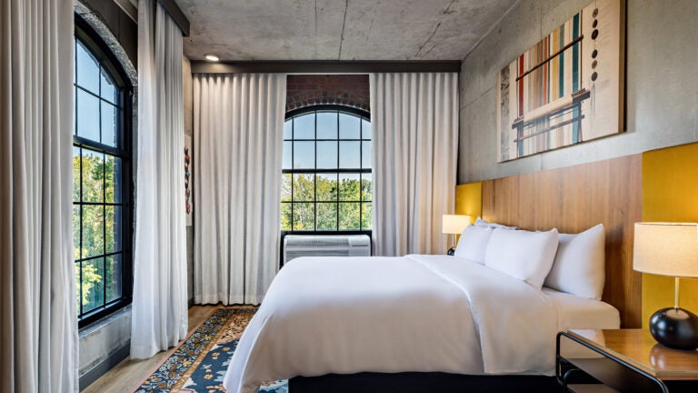 A hotel inspired by the city’s textile manufacturing history just opened in Warwick, R.I.