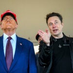 President-elect Donald Trump and Elon Musk.