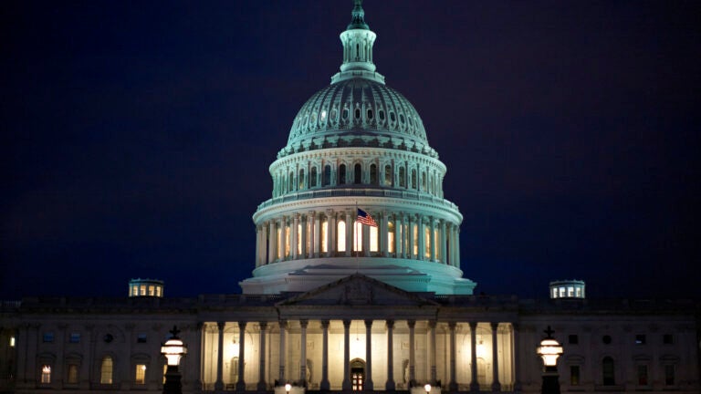 The United States Capitol building.