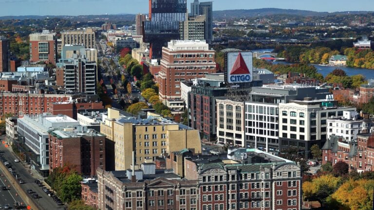 Kenmore Square and the Citgo sign.