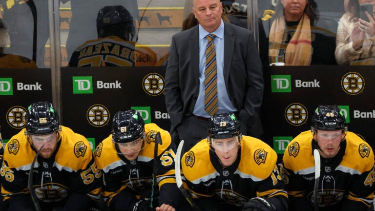 Jim Montgomery doesn’t have an “answer” for the Bruins’ third-period woes