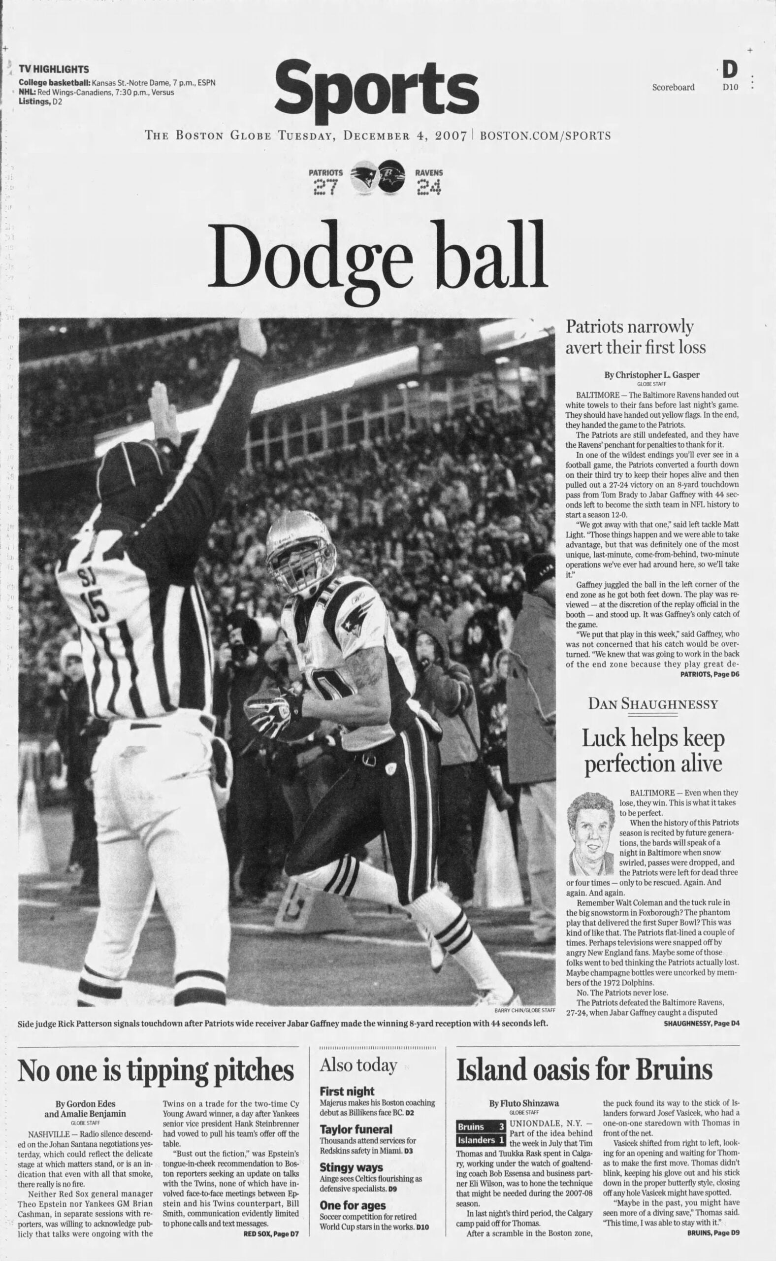 Patriotas Ravens 2007