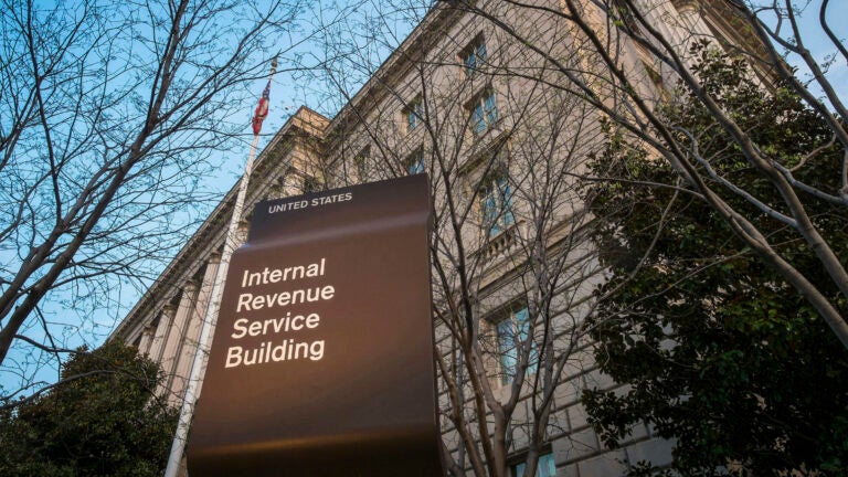 The Internal Revenue Service headquarters building in Washington.